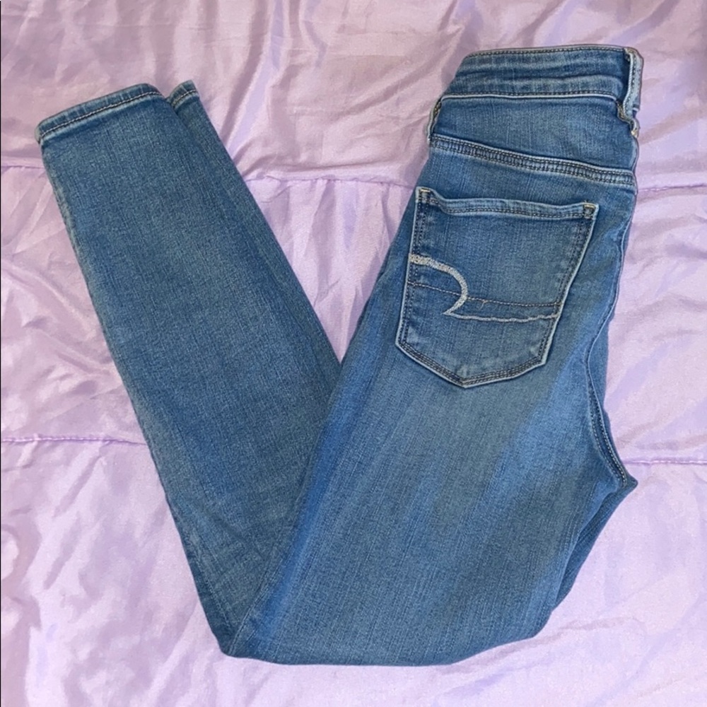 American Eagle Super Hi-Rise Jegging
